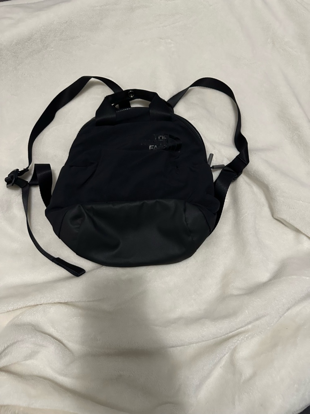 The North Face Black Compact Round Backpack